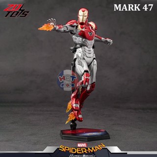 Mô hình iRon Man Mark 47 ZD Toys Home Coming chính hãng tỉ lệ 1/10