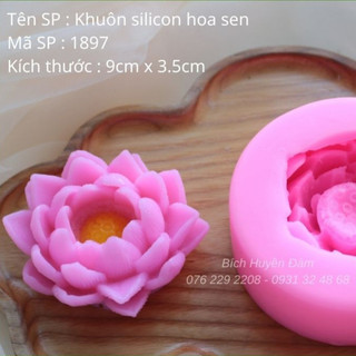Khuôn silicon hoa sen 1897