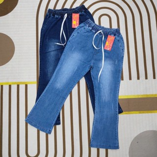 Quần nữ 9 tấc ống bass jean thun dày dặn co dãn 40..80 kg