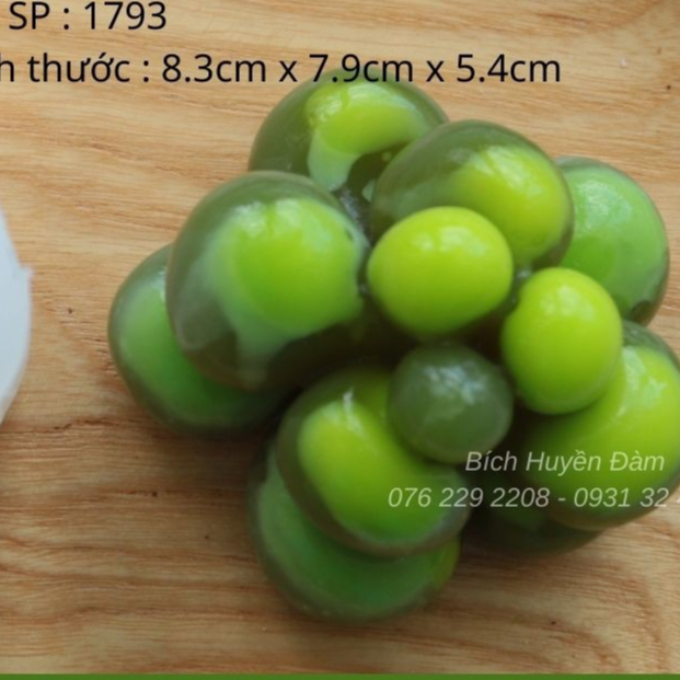 Khuôn silicon 4D sen đá lớn 1793