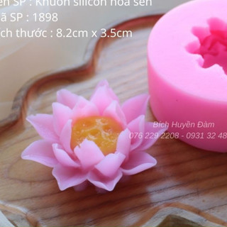 Khuôn silicon hoa sen 1898