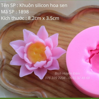 Khuôn silicon hoa sen 1898