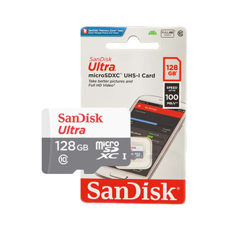 Thẻ nhớ microsdxc sandisk ultra 128gb class 10 đọc 100mb/s ghi 35mb/s