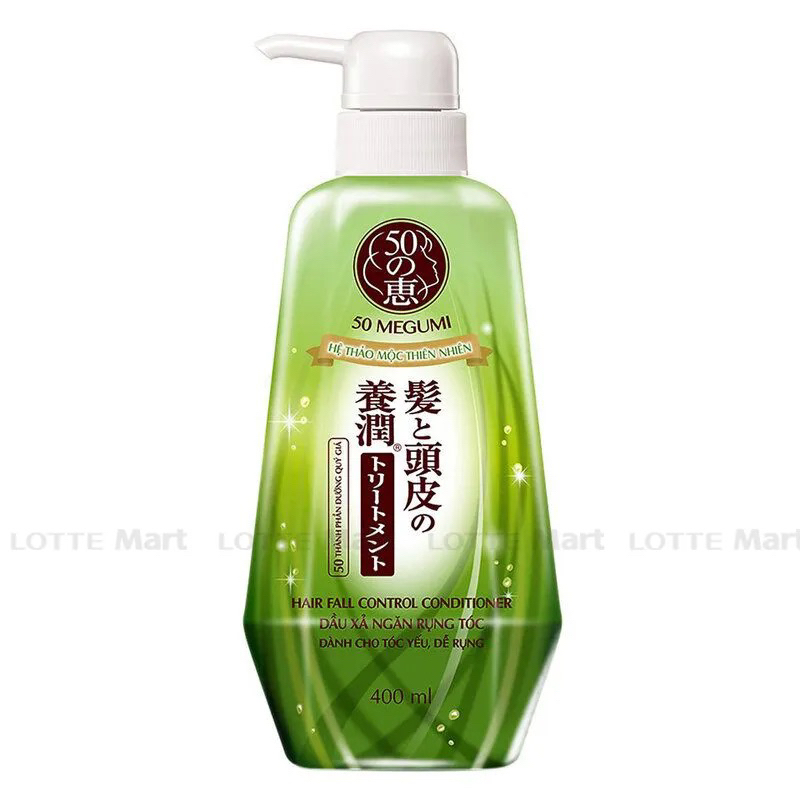 Dầu Xả 50 Megumi Ngăn Ngừa Rụng Tóc 400ml