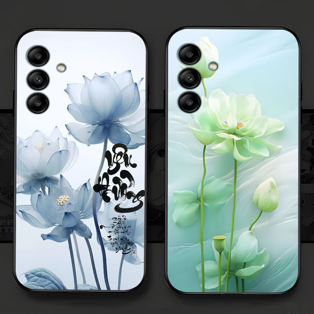 ốp lưng Samsung a16 / a06s / a06 in hình hoa sen sang trọng