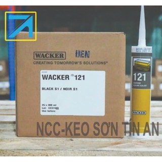 121 - COMBO 1 THÙNG (25 chai) KEO SILICONE WACKER 121 - Keo chuyên bã, dán hồ cá cảnh, hồ thủy sinh, hồ hải sản.