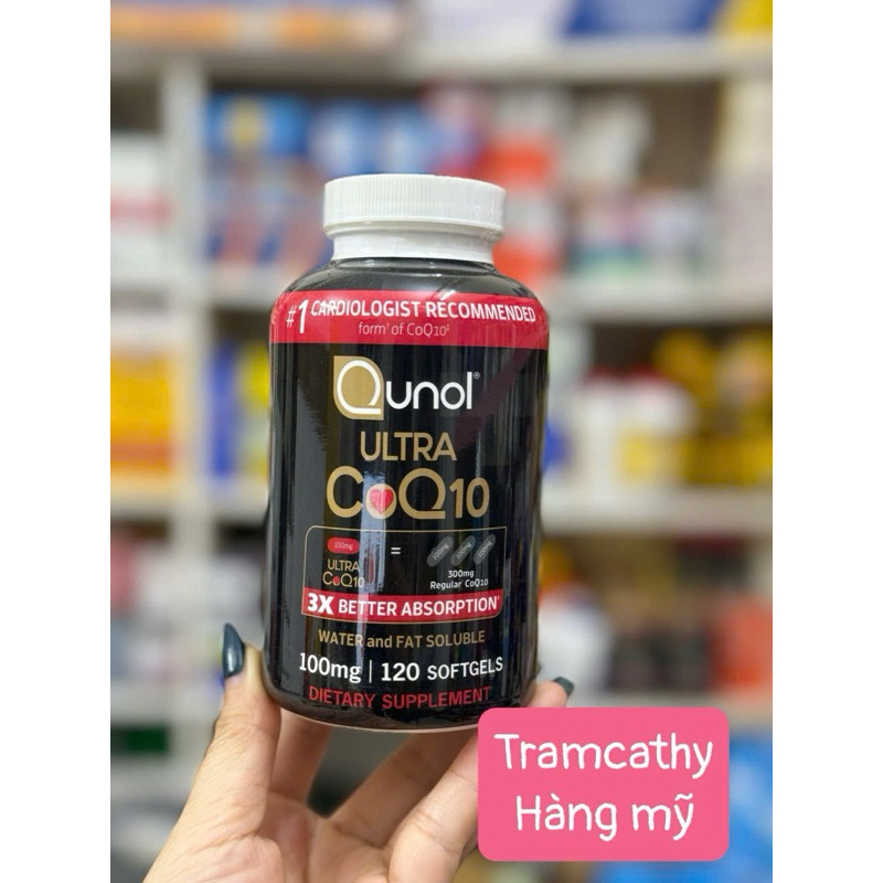 Qunol Ultra CoQ10 100mg 120 Softgels
