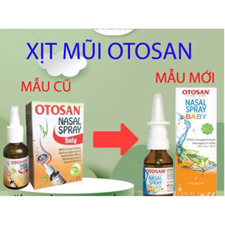 Xịt Mũi Otosan Nasal Spray Baby Giúp Làm Sạch Mũi,Nghẹt Mũi,chảy nước mũi,đaungứa mũi,hắt hơi,Chống khuẩn,virut.hộp 20ml