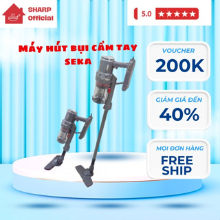 Máy hút bụi cầm tay Seka/Jiwon công suất 2000W lực hút cực mạnh làm sạch dễ dàng