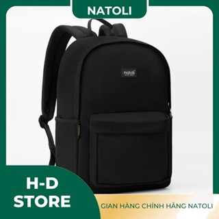 Balo nam nữ NATOLI B2, Balo đi học chống nước, ngăn chống sốc laptop
