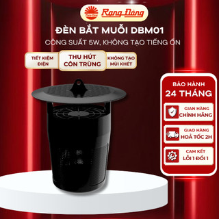 Đèn bắt muỗi thông minh Rạng Đông siêu bền, không tiếng ồn, không hóa chất DBM01 5W