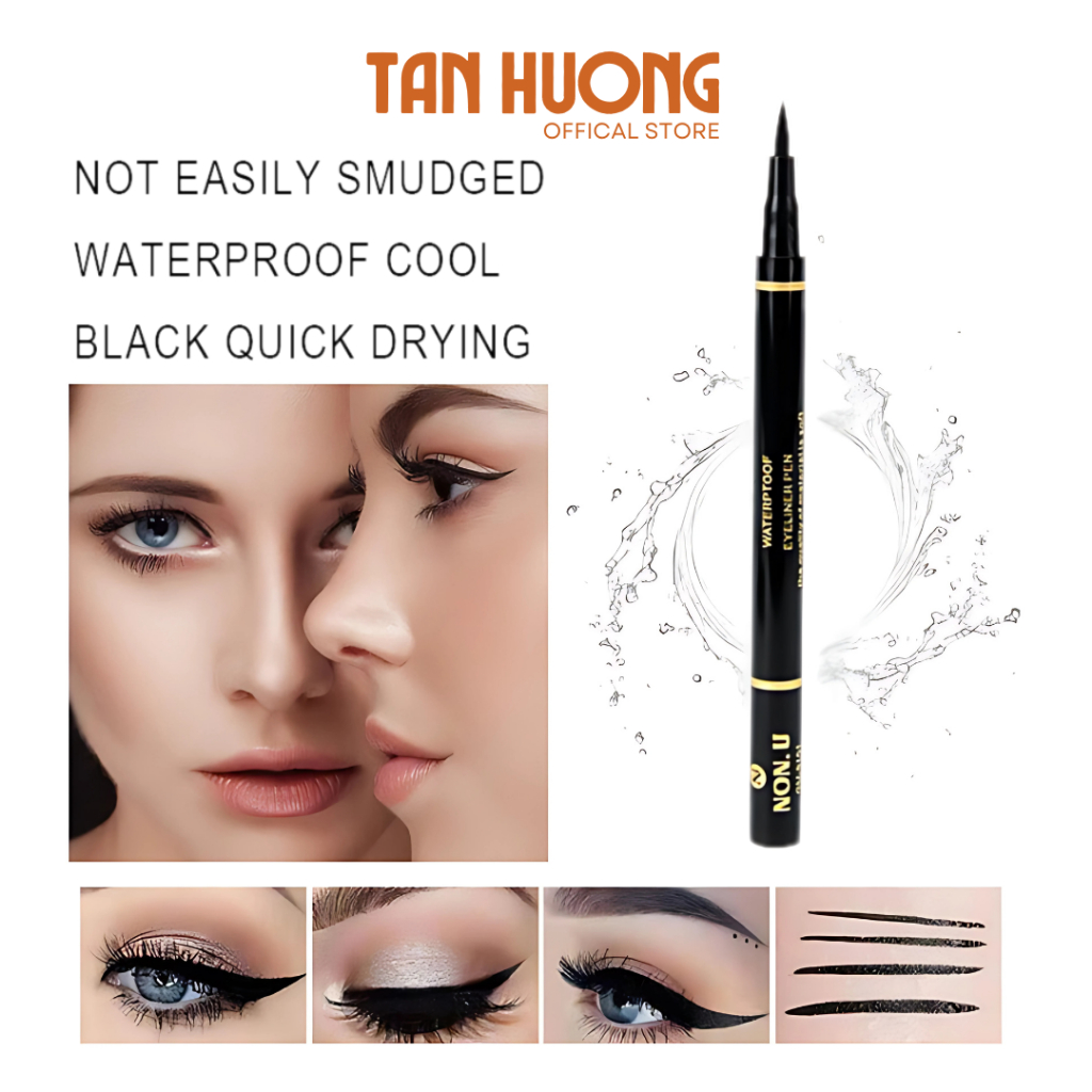 [Combo 2 ] Kẻ Mắt Bút Lông Non.U