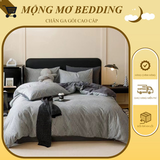  Bộ Chăn Ga Gối Cotton Organic 100% Cao Cấp – Bộ 4 Món Gồm Chăn Hè + Ga Bo Chun Theo Size – Mềm Mát Thoáng Khí 