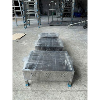 Bếp Nướng Than Hoa Inox Có Kèm Vĩ - Bếp Nướng Inox