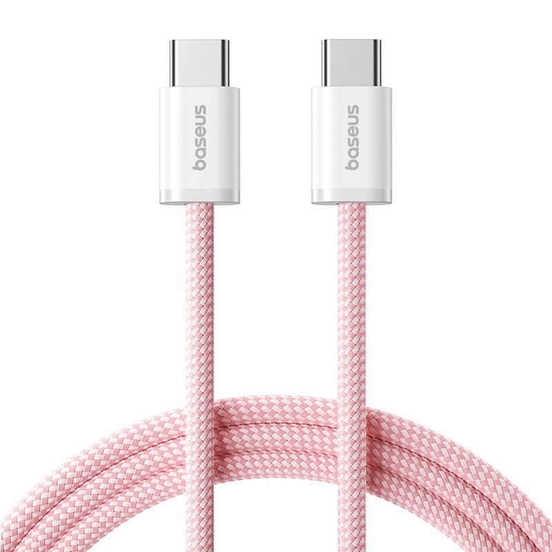 Cáp sạc nhanh Baseus 100W PD USB-C sang USB-C, Sạc nhanh cho Phon.e 15, M.ac, Sa.m.sung và các thiết bị tương tự | BigBuy360 - bigbuy360.vn