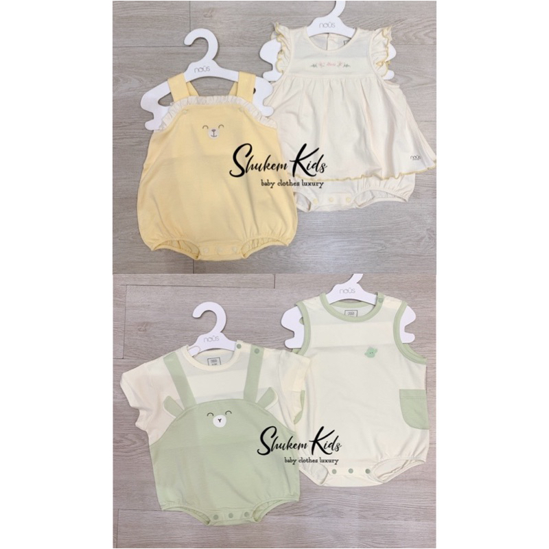 [NOUS] Set 2 body Nous liền thân cho bé trai gái