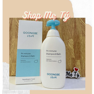  Sữa Tắm Gội Dưỡng da 2 trong 1 cho bé Goongbe Pri-mmune Baby Shampoo & Bath 0M+ 