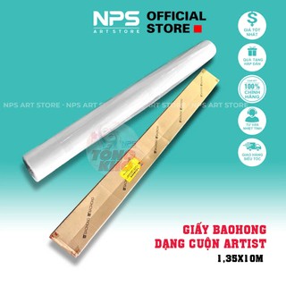 Giấy Vẽ Màu Nước, Giấy Vẽ BAOHONG Dòng Artist Dành Cho Họa Sĩ, Dạng Cuộn 1,35x10m, 300g