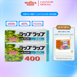 Màng Bọc Thực Phẩm Laspalm Chính Hãng Bọc Thực Phẩm PVC Co Giãn Màng Bọc Thức Ăn Có Dao Cắt 30cm