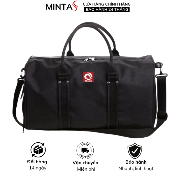 Túi Xách Du Lịch Thể Thao Cỡ Lớn MINTAS. Túi Xách Tay có dây đeo vai đựng đồ đi làm và đi chơi thể t