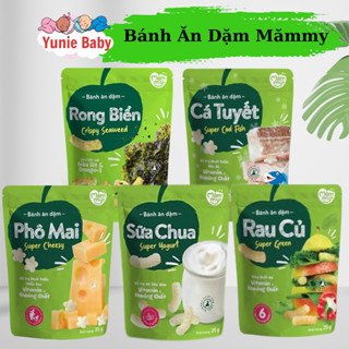 Bánh ăn dặm đủ vị Mămmy giàu chất xơ, vitamin và khoáng chất