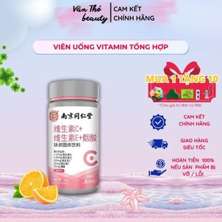  Viên Uống Vitamin Niacin Tổng Hợp C E Multivitamin Trắng Da Mờ Nám và Chống Lão Hóa Nội Địa Trung Vân Thỏ Beauty 