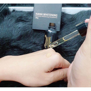 Serum Dưỡng Trắng Da Hanayuki Loại Lớn Màu Đen 30g