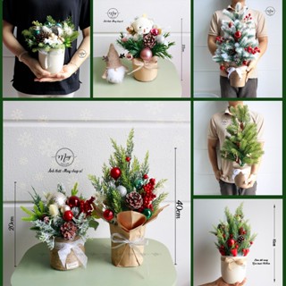  Cây giả Chậu Cây Thông trang trí noel Thiết kế mới của Maydecor 