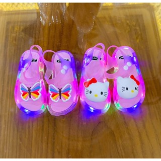 Sandal Quai Hậu Dép Trẻ Em Có Đèn Phát Sáng Chớp Chớp Siêu Cute cao cấp new2025,dép quai hậu bé gái