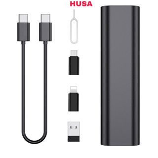  Hộp dây cáp 6 in 1 nhỏ gọn đầu sạc cho IP typeC  OTG  USB tiện dụng 
