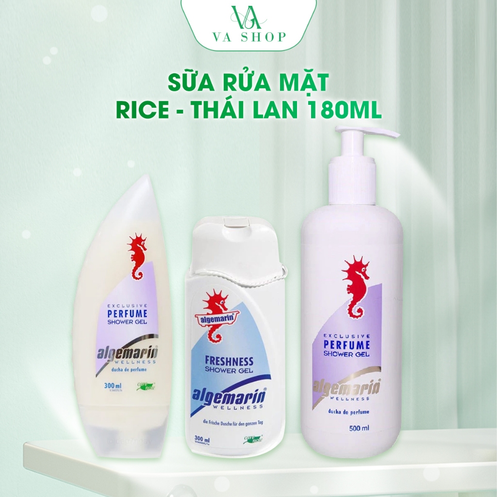Sữa tắm Cá Ngựa Algemarin Đức 300ml, 600ml