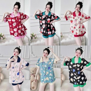 [ Rẻ Vô Địch Pyjama Hot] Đồ Bộ Ngủ Nữ Đùi Kiểu Dáng Đẹp Bigsize 50-100kg Đồ Bộ Đùi Lụa Nhật, Mango, Gấm Cao Cấp Giá Rẻ