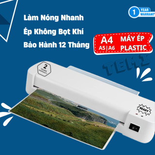 Máy Ép Plastic Khổ A4 Chính Hãng, Bảo Hành 12 Tháng