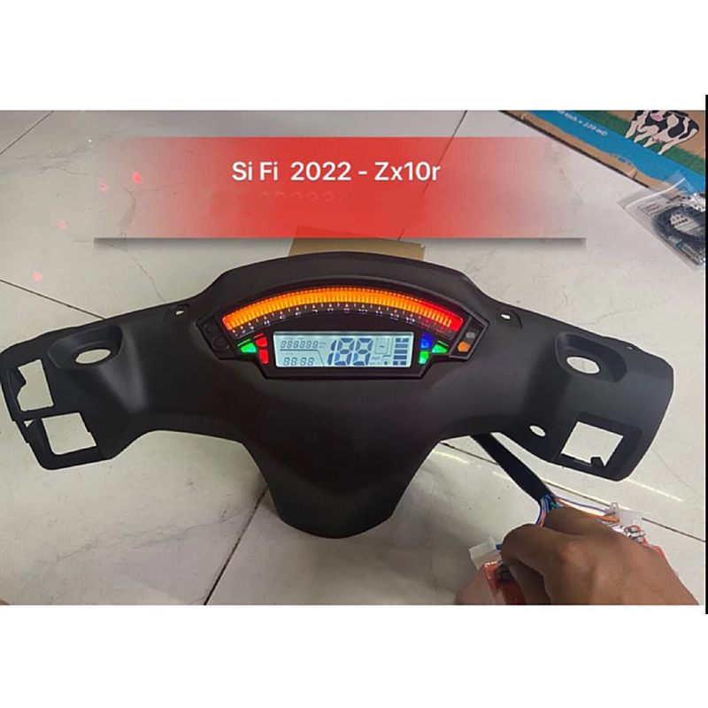 Trọn Bộ Bợ Cổ Sirius Fi 2022 - Chế Đồng Hồ Zx10r