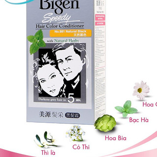 Thuốc Nhuộm Tóc Bigen Speedy 120ml (Bigen Xám)