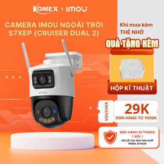 Camera IP Wifi Ngoài Trời Ống Kính Kép IMOU S7XEP (Cruiser Dual 2) 6MP/10MP - Phát Hiện Chuyển Động