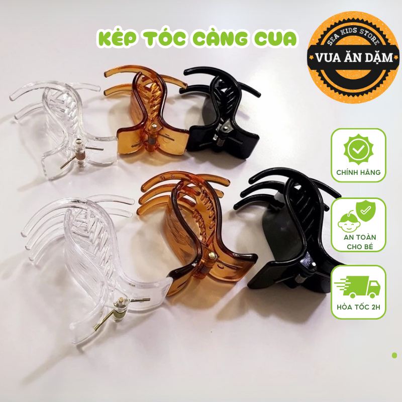 (Mẫu Mới) Kẹp Tóc Càng Cua xinh xắn