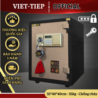   KHOÁ ĐIỆN TỬ_55Kg  Két sắt chính hãng Cơ Khí Việt Tiệp Chống Cháy dành cho Gia Đình Văn Phòng Nhà Hàng Khách Sạn. 