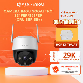 Camera IMOU ngoài trời S31FEP (Cruiser SE+ 3MP)/ S51FEP (Cruiser SE+ 5MP) fullcolor đàm thoại 2chiều