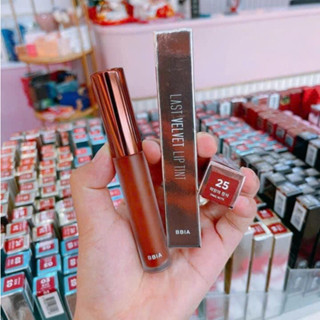 Son Kem Lì - Son Kem BBia Last Velvet Lip Tint Màu Đỏ Nâu Đất Bbia25