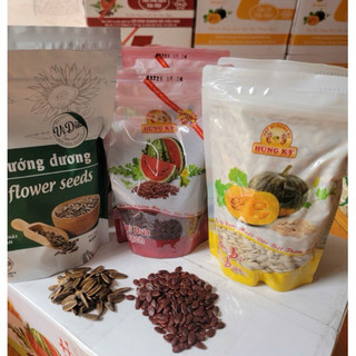 Hạt Bí Rang Muối Hùng Ký Túi 500gr