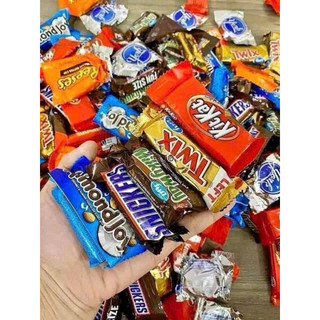 [US](date mới) Kẹo Socola tổng hợp All Chocolate 150 Pieces 2.55kg của Mỹ