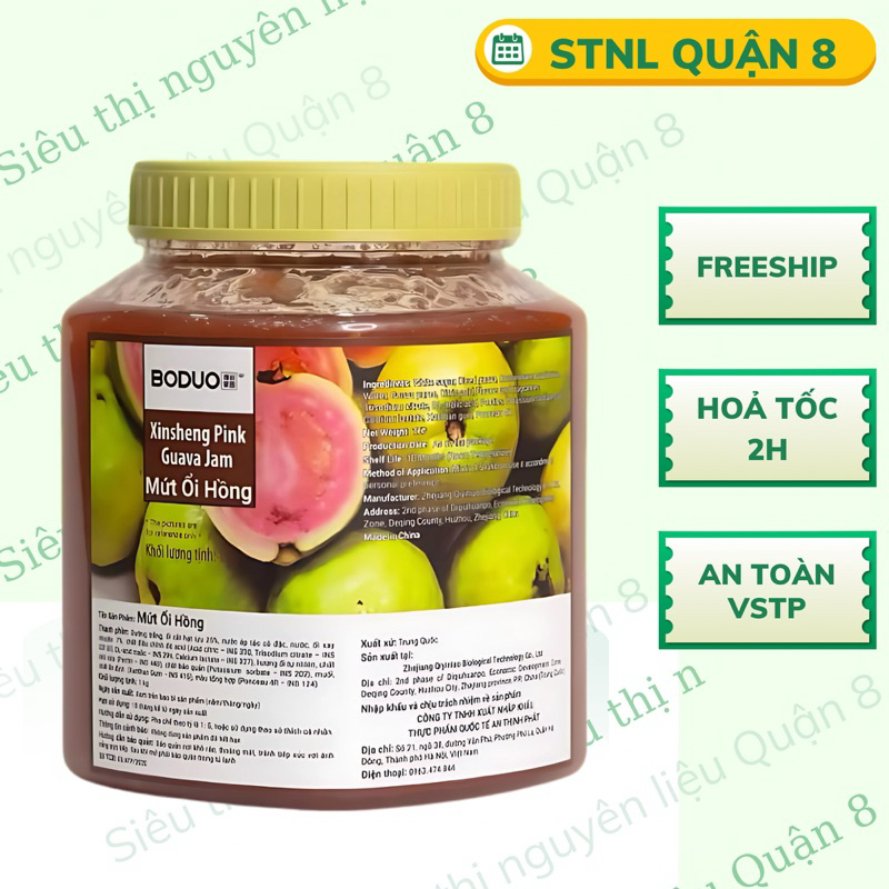 Mứt Ổi hồng Boduo