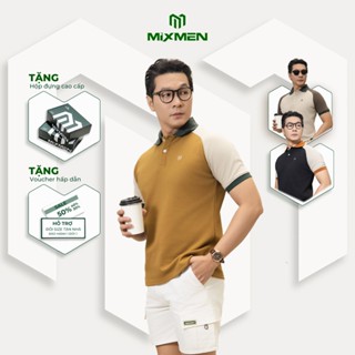 Áo Polo Nam Mixmen HCM M-601 vải cá sấu cotton interlock xuất xịn, chuẩn form, nam tính, thanh lịch cao cấp, Big Size