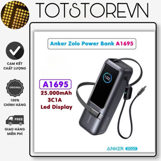 Pin dự phòng Anker Zolo A1695 165W dung lượng 25000mAh