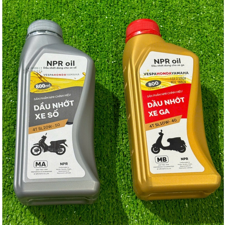 Dầu Nhớt Xe Máy NPR Hàng Chất Lượng Cao Bảo Vệ Động Cơ Bền Bỉ Dành cho các dòng xe ga xe số