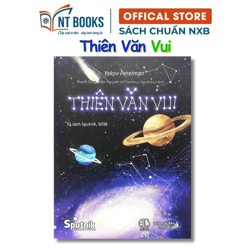 Sách - Thiên Văn Vui - Yakov Perelman - SPU