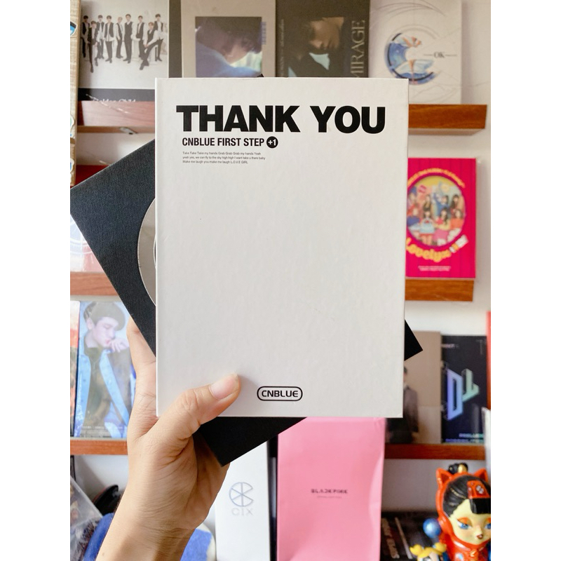 Cnblue mini album First step thank you nguyên seal như hình.