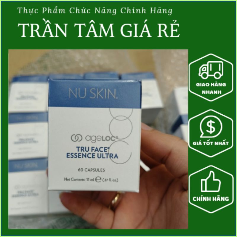 Dạng Viên Ageloc TRU FACE ESSENCE ULTRA Nuskin ( 60 viên )