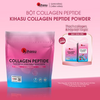 Bột collagen peptide kihasu: dạng bột collagen nhật bản dành cho mọi lứa tuổi - Tăng độ ẩm cho da, giúp tone da sáng